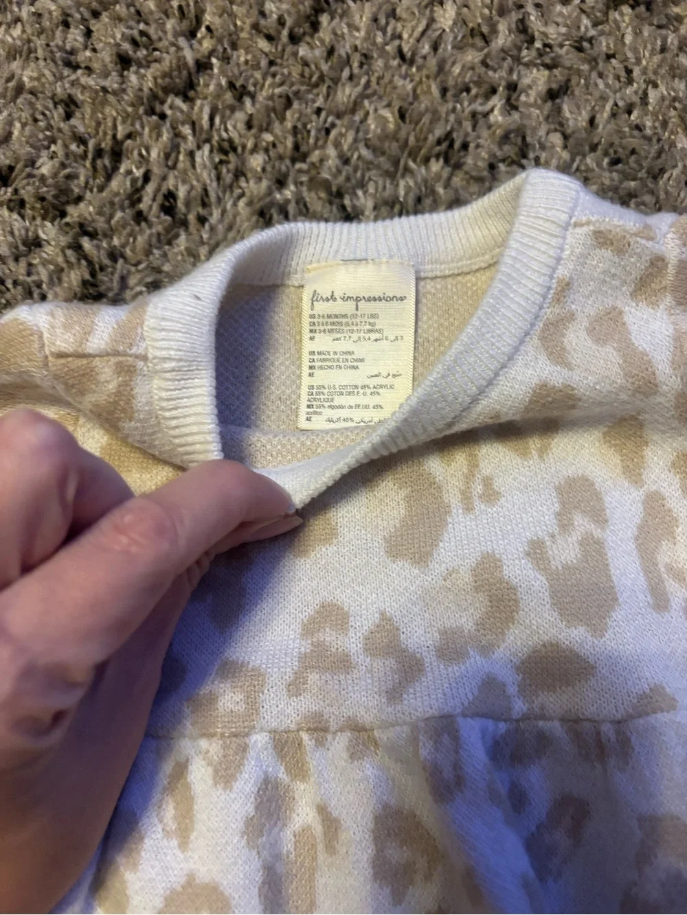 Cute Baby Dresses for Fall and Winter 3-6 months